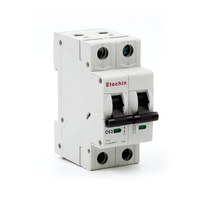 ETM3 Disjoncteur miniature noir 2P 6KA Kema 40 ampères 63a surcharge court courant alternatif sécurité maison haute qualité Din Rail