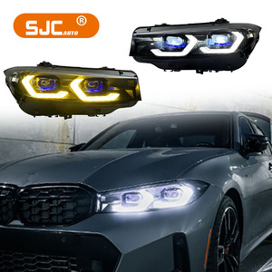 Phares SJC pour BMW Série 3 G20 G28 Phares Laser 2023-2025 Systèmes d'éclairage Blanc et Jaune Drl <span class=keywords><strong>318i</strong></span> 320i 330i M340i Voiture - Product Image 1
