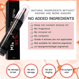 Xuyên biên giới dùng một lần Thuốc nhuộm tóc bút kem hình thức tạm thời Brown & đen màu tóc vật liệu nhựa tạm thời Thuốc nhuộm tóc phấn - Product Image 5