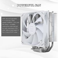 Thermalright Assassin X 120R SE blanc CPU refroidisseur pour PC de jeu PWM silencieux ventilateur dissipateur