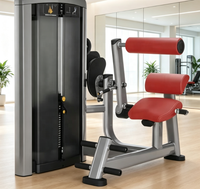 Banc d'extension multifonctionnel pour les épaules avec structure en acier et pile de poids de 75 kg pour la musculation et l'entraînement musculaire