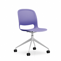 Langlebiger Einteiliger PP-Esszimmerstuhl Outdoor-Stuhl Moderner Stuhl, Geeignet für Familie, Büro und Geschäftsfeiern.