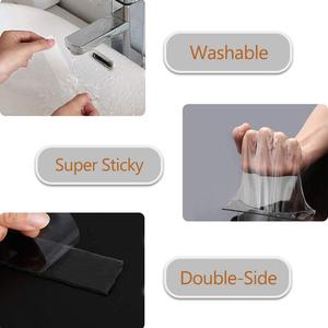Vendita calda Super <span class=keywords><strong>forte</strong></span> nastro adesivo acrilico impermeabile <span class=keywords><strong>trasparente</strong></span> doppio lato Nano adesivo per mascheratura lavabile - Product Image 5