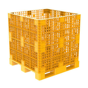 Paleta de Plástico de Alto Rendimiento Duy Tan 1210-WGTZ, de Una Sola Cara, Entrada de 4 Vías, Estática, 1000 kg, HDPE, 100x60 cm, para Transporte de Carga - Product Image 5