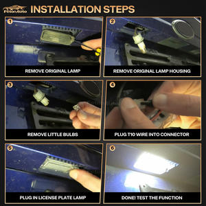 2 Pezzi Luce Targa Canbus Bianca 18 LED per Ford <span class=keywords><strong>Focus</strong></span> Fiesta Mondeo MK4 Mk5 Kuga Galaxy S-max C-max Mk2 MK3 - Product Image 4