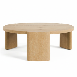 Table basse Keslynn Table basse contemporaine avec plateau circulaire qui s'intègre parfaitement à la décoration moderne en gros - Product Image 1