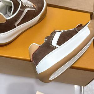 High-quality Designer Brand Custom-made Slip-on Genuine Leather Sports Shoes-<b>Thick</b> Sole Anti-odor-Luxury Fashion Classic Brand - Product Image 6