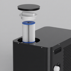 Refrigeratore AMBOHR 1/1.5/2HP con Funzione di Raffreddamento e Riscaldamento, Controllo Remoto WIFI, Pompa dell'Acqua, Filtro e Ozono per Immersioni in Acqua Fredda - Product Image 4
