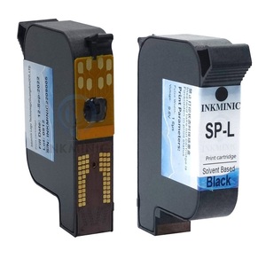 ตลับหมึกสีดำที่ใช้เป็นตัวทำละลาย SP-L ได้กับชิปสำหรับตอบ U2 Pro U2 X1เครื่องพิมพ์อิงค์เจ็ท SmarTone tij - Product Image 1