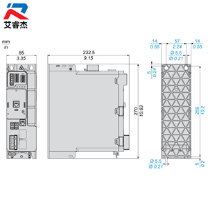 Convertisseur de fréquence ATV340U15N4E, neuf, d'origine, triphasé 380-480V 1.5kW, variateur de fréquence ATV340 Ethernet ATV340U15N4E - Product Image 3