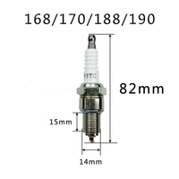 Bougie d'allumage authentique BR6ES, B8ES, B7HS, F7TC, B4ES, F6TC, BP8E, B7ES, BP7ES, BP6ES, B6ES, 20 pièces (en Stock), nouveau