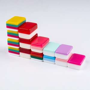 Tuiles de Mahjong Américaines en Acrylique de Luxe Multi-couches Gravées sur Mesure, Vente en Gros par Fabricant OEM - Product Image 4