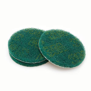 Discos de pulido OEM de 125 mm, abrasivos de nailon flocado para amoladora angular, grado fino-medio, verde, rojo, gris, con respaldo autoadhesivo - Product Image 5