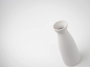 Prezzo di fabbrica vaso in ceramica bianca da 9.2 pollici vaso moderno in porcellana <span class=keywords><strong>per</strong></span> la decorazione della casa <span class=keywords><strong>per</strong></span> fiori erba di pampa e fiori secchi - Product Image 2