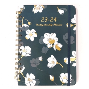 Coil Notebook per studenti universitari con rivestimento rigido a scacchi ispessito con fogli 100 in pelle con rilegatura termica <span class=keywords><strong>quaderno</strong></span> taglie A5 A6 - Product Image 2