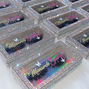 ขนตาปลอมขนมิงค์25มม. แบบหยักเป็นจำนวนมากติดฉลากส่วนตัว - Product Image 2