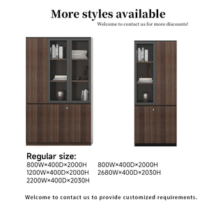 Lớn Tủ hồ sơ nội thất văn phòng cao cấp hiện đại MDF rắn gỗ văn phòng lưu trữ tập tin tủ gỗ vừa tập tin tủ - Product Image 4