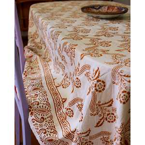 Tovaglia in Lino di Canapa Mirellas con Stampa Romagna, Design a Righe Senza Pieghe, Personalizzabile, Rettangolare, per Hotel e Ristoranti, Disponibile Gratuitamente - Product Image 6