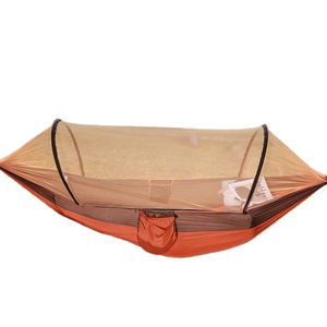 <span class=keywords><strong>Hamac</strong></span> de camping portable d'extérieur durable avec moustiquaire automatique à ouverture rapide en nylon résistant - Product Image 2