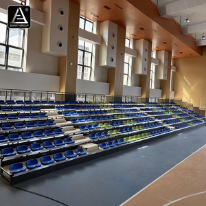 Sedute Retrattili Intelligenti per Palestre, Sedili Mobili per Stadi, Tribune Telescopiche, Sedie per Gradinate Retrattili - Product Image 6