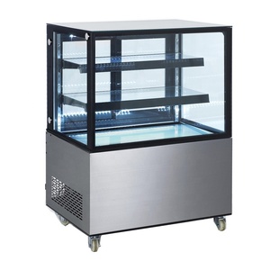 Nouveau design 5 pieds <span class=keywords><strong>Vitrine</strong></span> de gâteaux de luxe Refroidisseur d'affichage de gâteaux <span class=keywords><strong>Vitrine</strong></span> de cuisson <span class=keywords><strong>réfrigérée</strong></span> - Product Image 2