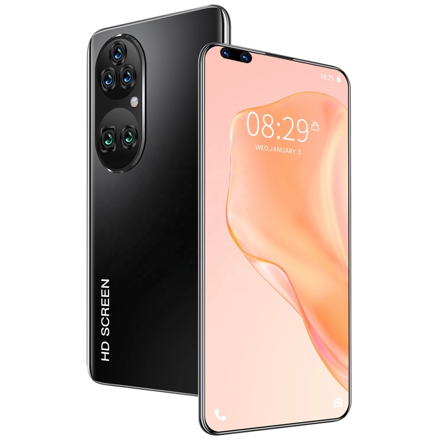 P60 Pro 7.8 Inch Big Screen 16GB+512GB Smartphone Android11 5G Unlock Big Screen Cellphone Triple SIM Mobile Phone