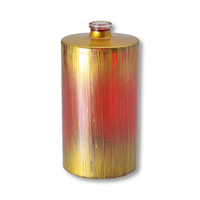 Bouteille de parfum en gros à bas prix bouteille de pulvérisation en verre dépoli cosmétique boîte ronde de 30 ml 50ml 100ml bouteille de parfum