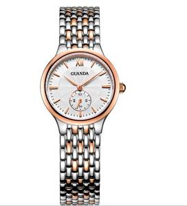 Reloj de pulsera de cuarzo con logotipo personalizado para parejas, reloj de mano de marca, precio barato, bajo pedido mínimo - Product Image 4