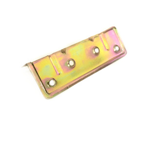 Support d'angle 90 degrés pour meubles, connecteur de fixation pour étagère, 100 mm, finition couleur cheveux masculins - Product Image 1