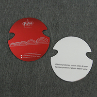 Bouchon de bouteille de vin personnalisé imprimé avec emballage en carton, insert verseur de vin avec logo de marque et message marketing
