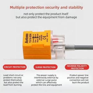 Sensores de proximidad inductivos de posición PNP, sensor de Teoría de inductancia de equipo, 2 uds. - Product Image 4