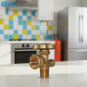 Vanne manuelle en laiton de haute qualité pour <span class=keywords><strong>bouteille</strong></span> de <span class=keywords><strong>gaz</strong></span> GPL avec soupape de sécurité pour réservoir de <span class=keywords><strong>gaz</strong></span> de cuisson - Product Image 6