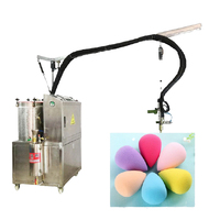 Poeder Make-Up Spons Schuimende Machine Pu Polyurethaan Kussen Matras Maken Schuim Geïnjecteerd Machine