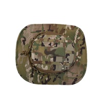 Topi Pria Musim Panas untuk Bersepeda, Hiking, dan Aktivitas Luar Ruangan, Motif Kamuflase, Topi Bucket Bernapas, Pelindung dari Sinar Matahari
