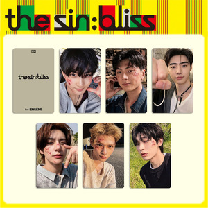 Lot de 6 photocartes Lomo EN de l'album Sin Bliss d'Enhypen, mini photocartes Lomo K-pop, merch Enhypen, goodies pour fans - Product Image 2