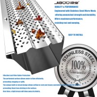 Système de drainage de caniveaux de pluie en acier inoxydable sur mesure, robuste et de qualité supérieure, pour une utilisation longue durée