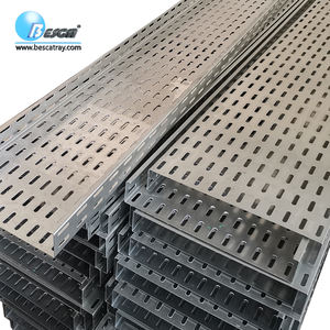 Besca l צורת סטנדרטי אורך שולחן ניהול כבל מגש - Product Image 1