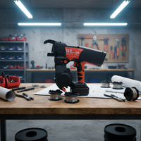 Nouveau modèle de machine à lier les barres d'armature en acier WL-460 certifiée CE, 18V DC 5.0AH, garantie 1 an, OEM, pour la construction en béton DIY