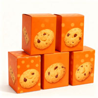 Boîte d'emballage de collation en vrac en gros avec impression de logo personnalisé Boîte d'emballage en papier pour biscuits, bonbons gommeux, bonbons