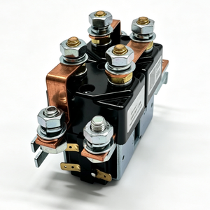 คอนแทคเตอร์ไฟฟ้ากระแสตรง <span class=keywords><strong>SW88</strong></span> สำหรับยานยนต์ไฟฟ้า 100A 24V/48V คอนแทคเตอร์เปลี่ยนทิศทางมอเตอร์สำหรับรถยกไฟฟ้าและรถกอล์ฟ - Product Image 3