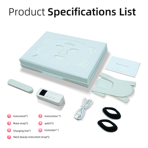 قناع وجه AZURE 510K قابل للتنفس وناعم ومحمول بتقنية LED بأربعة ألوان 460 590 630 850 نانومتر للعلاج بالضوء الأحمر للعناية بالبشرة - Product Image 6