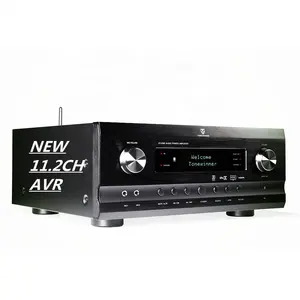 2022 nuovo ricevitore av dolby atmosfera AVR 11.2ch con SUBOUT 3D HDMI 4K DTS: ricevitore funzione karaoke analogico X ottico/coassiale/USB