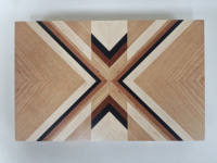 Jeu d'échecs portable de haute qualité en bois de noyer africain, plateau pliable, ensemble de backgammon de luxe
