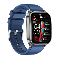 Reloj Inteligente Deportivo E810 con Monitor de Presión Arterial, ECG, Pantalla Cuadrada, Llamadas, Resistente al Agua IP68, para Hombres y Mujeres