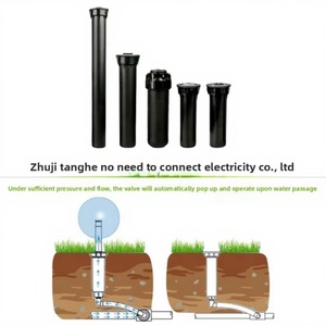 F135 Arroseur de gazon de stade en plastiques techniques, à 4 points de fixation, avec buse télescopique, levage à 360 degrés et rotation automatique, Chine - Product Image 4