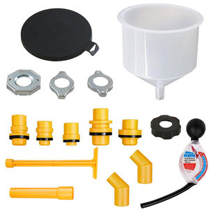 Juego de 16 Embudos para Fluidos y Aceite, Adaptadores, Probador de Refrigerante, Kit de Embudo de Refrigerante Antiderrames para Vehículos - Product Image 1