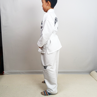 Uniforme de Taekwondo de haute qualité pour enfants et adultes, super léger, respirant, blanc, uniforme de Taekwondo ITF