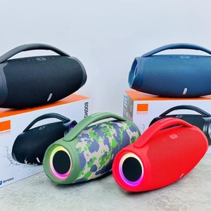 Haut-parleur sans fil LED Boombox3 40W avec lumières RGB, portable, basses puissantes, en plastique, pour fêtes en extérieur - Offre Spéciale - Product Image 1