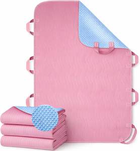 Protector de Colchón Reutilizable Premium, Lavable, Antideslizante, Impermeable, para Incontinencia, con 8 Asas Reforzadas - Product Image 1