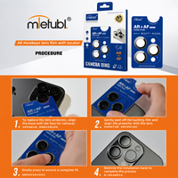 Film protecteur d'objectif d'appareil photo AR+AF OG HD Sapphire Triple Force Anti-explosion pour iPhone 18 Pro / 18 Pro Max